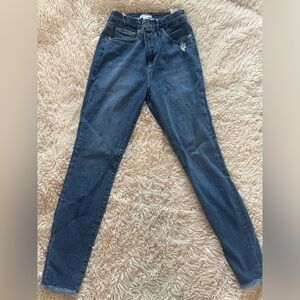 Good American Blue Skinny Jeans Versatile Denim